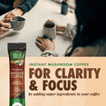 thumbnail image 3 of Sollo Instant Mushroom Coffee Packets, for Memory & Clarity Support, w/Chaga, , Medium Roast, 100% Arabica & Freeze Dried Coffee in Single Serve Sticks, 24 Ct, 3 of 9