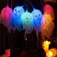 thumbnail image 2 of luz de halloween de Halloween LED Luces de prueba de agua Coloridas para Halloween Interior Fiesta al aire libre Decoración de jardín Magideal luz de halloween, 2 of 7