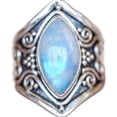 thumbnail image 2 of Xinyolin Vintage Smooth Oval Stone Shiny Alloy Ring - Exquisite Women's Daily Wear, 2 of 7