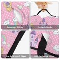 thumbnail image 6 of Princess and Castle Pink Pattern Teens Toddler Nap Mat with Pillow, Sleeping Mat Bag for Preschool Daycare 50"x20", 6 of 6