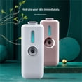 GBXGBX Portable USB Rechargeable Nano Mist Sprayer, Mini Cool Mist ...