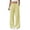 Yellow, variant on Tqcoqu Striped Pants for Women Baggy Drawstring Wide Leg Lounge Pants with Pockets Loose Lightweight Soft Casual Pants,Red,Women's S-XXL