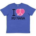 thumbnail image 3 of Inktastic Breast Cancer Nana Youth T-Shirt, 3 of 5