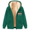 thumbnail image 2 of Wowcloth Women's Fleece-Lined Hooded Sweatshirt Jacket, Long Sleeve Casual Fashion Outerwear for Daily Wear and Leisure Activities, 2 of 5