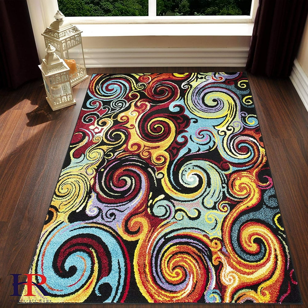 Turquoise/Lilac/Orange/Red/Black/Multi -Faded, Allover ...