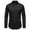 Black, variant on JURANMO 2024 Trendy Fall Shirts for Men Long Sleeve Button Down Dressy Shirts Slim Fit Cotton Wedding Guest Shirts Lightning Deals White XXL