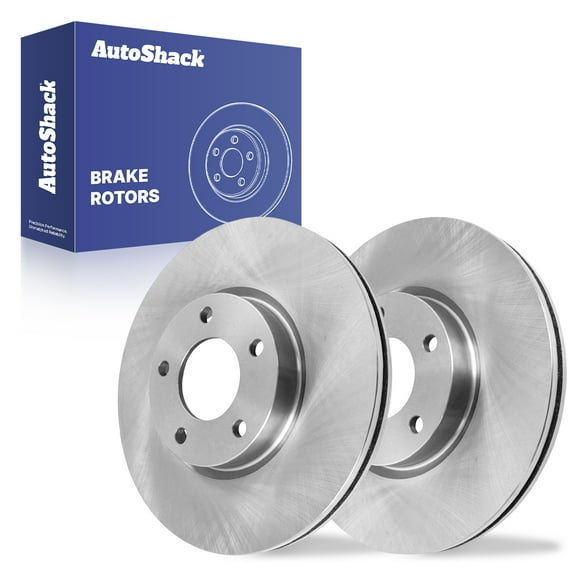 AutoShack Front Vented Brake Rotors 2-PC Set Replacement for 2004-2013 Mazda 3 2012-2017 Mazda 5 11.81" (299.9 mm)