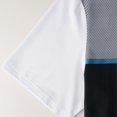 thumbnail image 5 of Vmvidoty Men's Casual T Shirts Short Sleeve Crew Neck Color Block Graphic Tees Shirt Summer Tops Yellow M, 5 of 9