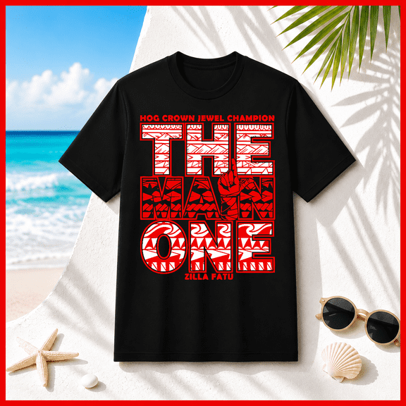 Zilla Fatu The Main One Samoan Dynasty Reality Wrestling Unisex T-Shirt V90029, S-5XL