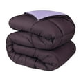 thumbnail image 2 of Superior Reversible Down Alternative Comforter, Twin, Plum-Lilac, 2 of 11