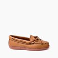 thumbnail image 6 of Minnetonka Women's Moosehide Fringed Kiltie Moccasins, Natural, 6 W US, 6 of 6