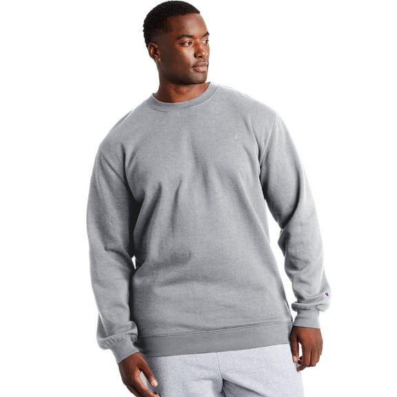 Champion Big Men's Powerblend Fleece Crew Sweatshirt, up to Size 6XL