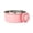 Pink, variant on Stainless Steel Removable Pet Food Bowl,Anti-tip Cat Dog Feeder Cage Accessories Hanging Container,Food & Water Feeder, for Most Small Dog/cat/Rabbit/Puppy/Rats/Guinea, Easy Install &Clean (Gray)