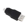 thumbnail image 3 of OUNONA 1Pcs Usb Adapter Converter for Connecting Usb Items to Tablet ABS Black, 3 of 3
