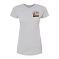 thumbnail image 2 of Toy Story - Sheriff Woody Show - Juniors Fitted Graphic T-Shirt, 2 of 4
