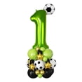 thumbnail image 2 of 40-Inch Green Football Number Balloon – Soccer-Themed Latex & Foil Decor for Boys’ 1st–9th Birthday (Paper), 2 of 6