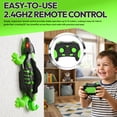 thumbnail image 2 of Contixo WC2 Wall Climbing RC Lizard Toy for Kids, Remote Control Gecko Robot, LED Eyes, Rechargeable Wall & Floor Crawler, Ages 4+, 2 of 7
