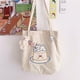 thumbnail image 2 of Corduroy Tote Bag Casual Shoulder Handbag Cute Shopping Bag Daily Bag for Women GirlsCute Dog, 2 of 2