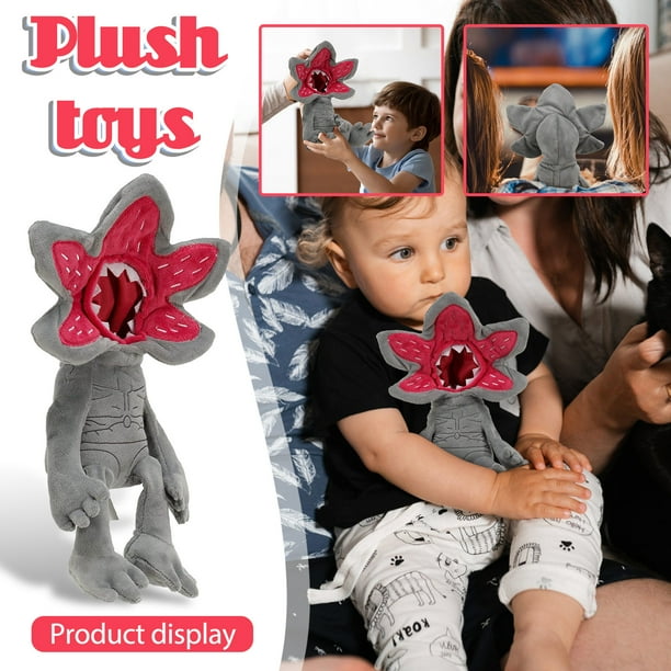 Stranger Care Things Demogorgon Peluche, Demogorgon Bear de Terror, Soft Demogorgons Plush para Regalo de Cumpleaños Navidad (1PCS)
