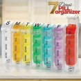 thumbnail image 5 of Pop-up Weekly Pill Organizer, Easy Box And 4 Daily Compartments 20*11*3.8cmcm, 5 of 5