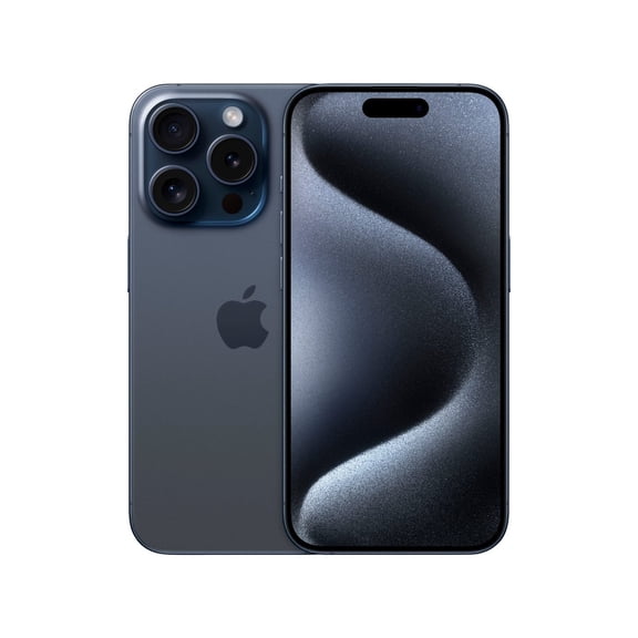 Pre-Owned Apple iPhone 15 Pro 128GB Fully Unlocked -Blue - BAD CAMERA