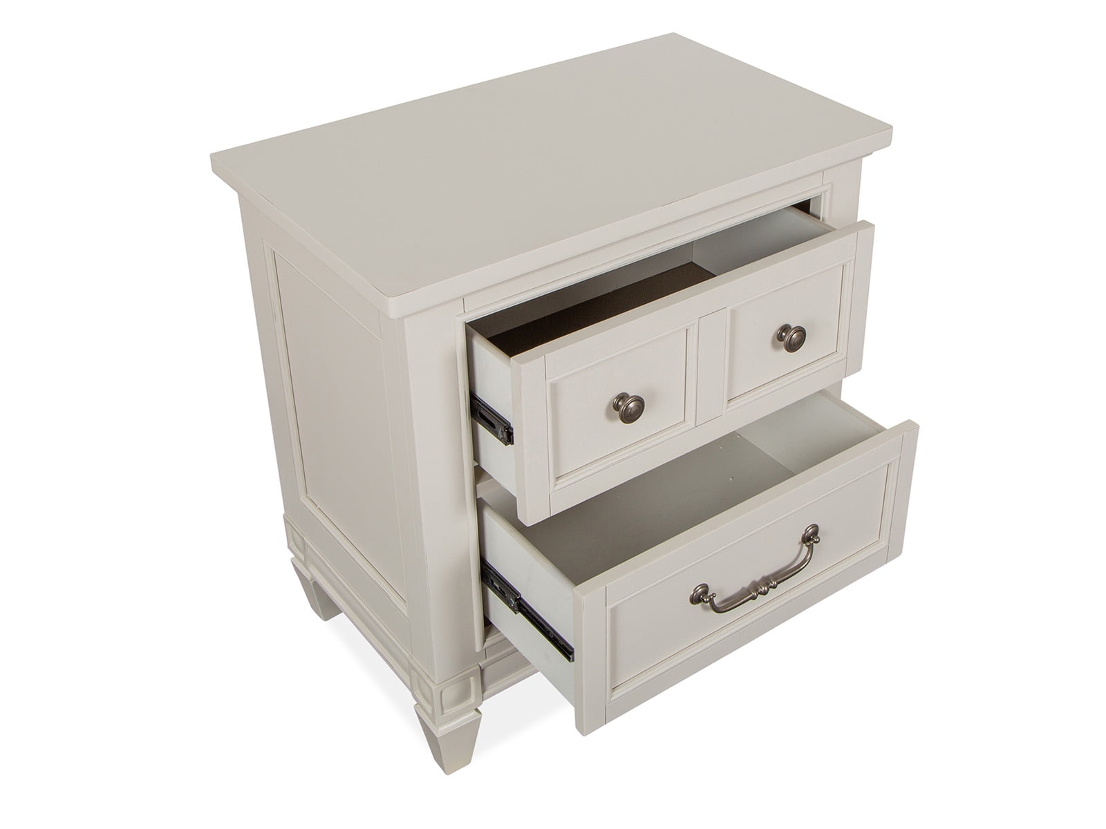 Magnussen Home Willowbrook Egg Shell White Drawer Nightstand