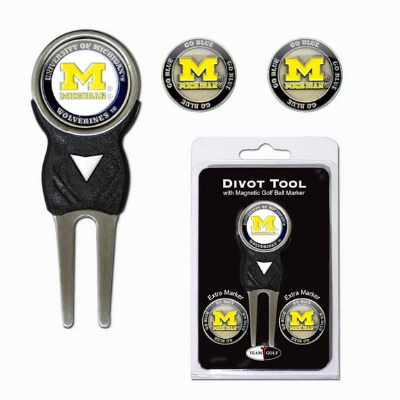 Michigan Wolverines NCAA Divot Tool Pack w/Signature Tool