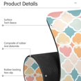 thumbnail image 4 of Yayeee Faucet Mat for Kitchen Sink 14.7" Diatomite Long Splash Guard Pad, Pink Abstract Pattern, 4 of 7