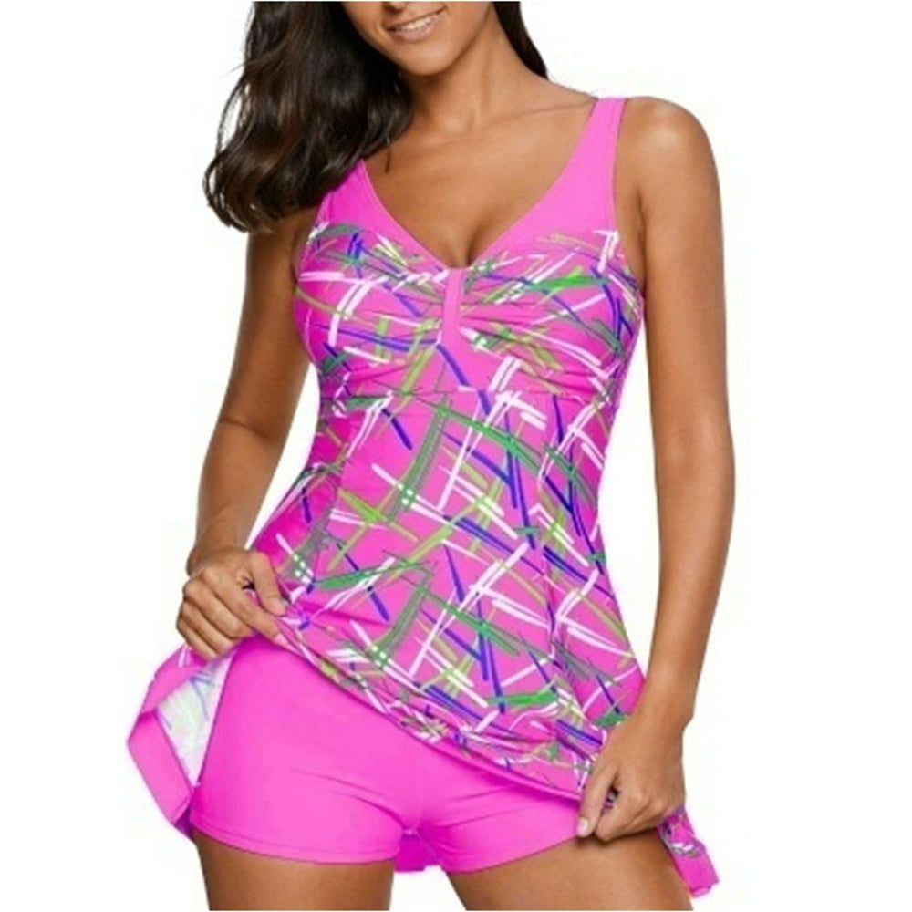 SySea - Summer Women 2 Pieces Bathing Suit Print Swimsuit Set - Walmart ...