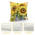 thumbnail image 4 of Wuche  Sunflower Pillow Covers  You are My Sunshine Pillow Case Decorative Square Standard Summer Pillow Covers Yellow Throw Pillow Covers for Couch Sofa Patio Home Decoration, 4 of 5
