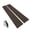 Smoked Oak, variant on 2 Pack Acoustic Panels with Self Adhesive,94.6 x 11.8 x 0.2 In Sound Proof Foam Panels for Walls, Custom Volumetric Density is 200 kg/m³.