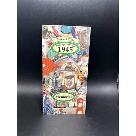 Page Of Time Memory Card 1945