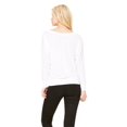 thumbnail image 2 of NanyCrafts #MomLife  Women's Flowy Long Sleeve Off Shoulder Tee, 2 of 2