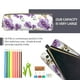 thumbnail image 5 of Fotbe Orchids Flowers Estuche para Lápices de Cuero con Estampado, Estuche con Cremallera Resistente, Organizador Compacto y Elegante para Papelería, 5 of 7
