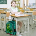 thumbnail image 2 of Set de Mochilas AGSDON Dinosaurio 3 Piezas para Niños, Mochila Escolar de 16", 2 of 7