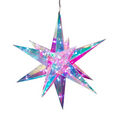 thumbnail image 3 of Kurt Adler Pre-Lit RGB Smart LED Holographic Starburst, 13.25in, 3 of 7