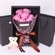 thumbnail image 3 of Fiudx Ofertas Y Liquidación Ramo Del Día De San Valentín, Flor De Rosa Artificial, Ramo De Novia, Decoración Del Hogar De Boda, 3 of 3