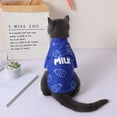 thumbnail image 4 of Round Neck Summer Dog Clothes - Breathable Fashion Printed T-shirt - Cat and Dog Two-legged Clothing - Pet Clothes, 4 of 8