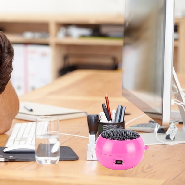 Hamburguesa Altavoz Portátil Para Hamburguesas, Altavoz Retráctil USB Recargable MP3 MP4, Altavoz Compacto Para Hamburguesas Para Viajes