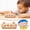 Brown, variant on 16 Hole Cartoon Children's Harmonica 2025 Silicone Mini Harmonica for Children C Key Detachable and Full Body Washable A Cute Instrument Suitable for Young Children