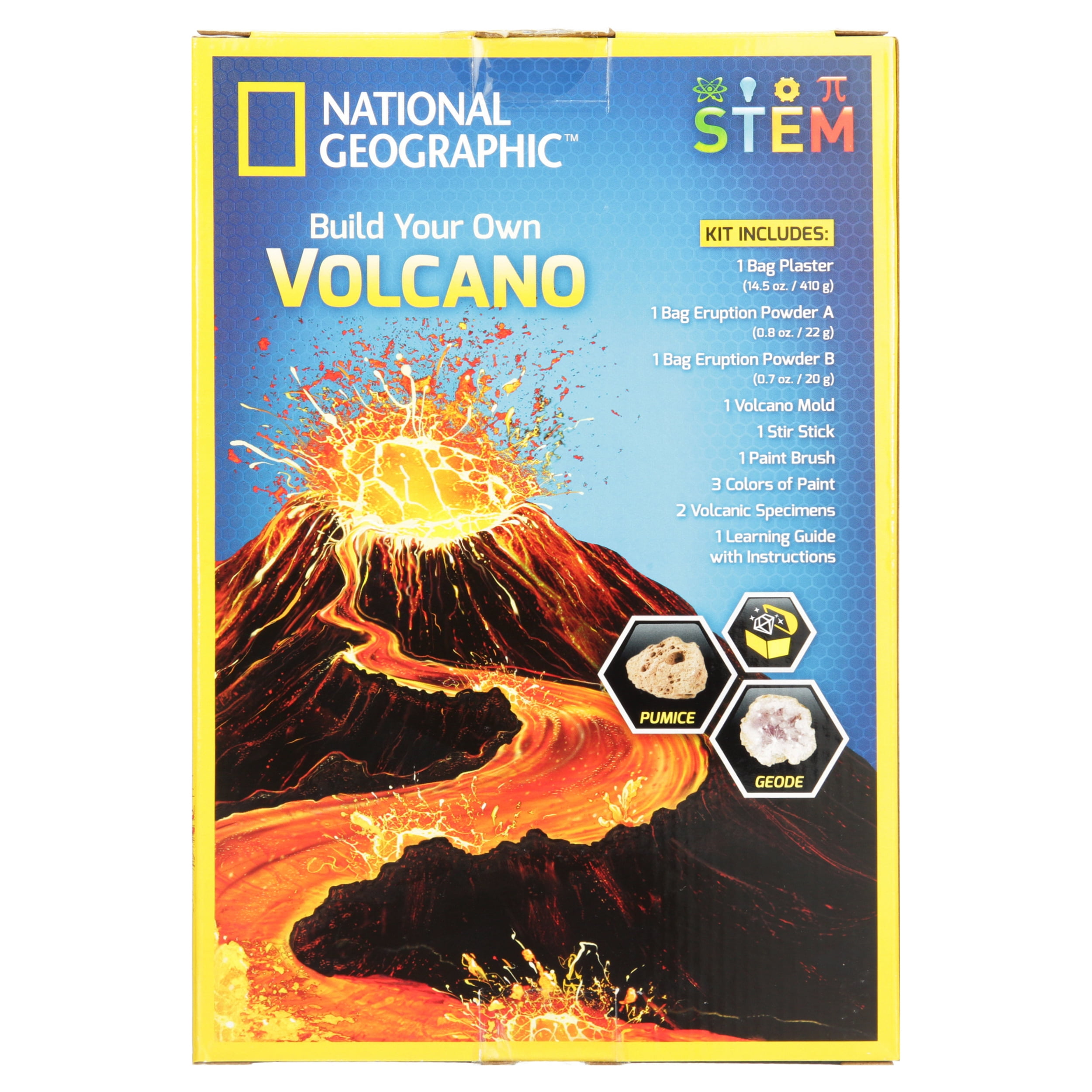 National Geographic Build Your Own Volcano *BRAND NEW* 
