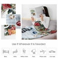 thumbnail image 4 of Christmas Gnome Throw Flannel Blanket 32x48In Squirrel Cat Poinsettia Xmas Tree Board Super Soft Cozy Bed Blanket, Lightweight Plush Fuzzy Bed Throw for Bedroom Sofa Couch Living Room, 4 of 4