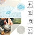 thumbnail image 7 of Dreamtimes Bathroom Rug Set 2 Pieces Country Rooster Soft and Absorbent Bathroom Floor Mat Non Slip Commode Contour Rug Plush Bath Mat Set, Machine Washable and Easier to Dry, 7 of 7