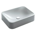 thumbnail image 4 of Karran Usa SQS200GR Sternhagen 21-1/2" Rectangular Quartz Composite Vessel Bathroom Sink -, 4 of 5