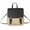 Black, variant on AOOOWER Women's Straw Woven PU Backpack Bobo Beach Backpack Chic Small Backpack