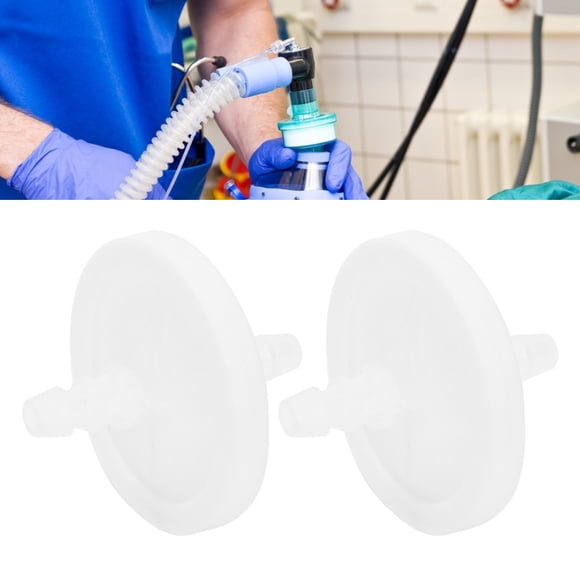 Filtro de micro disco Fugacal 2 piezas de succión de esputo para máquina de oxígeno