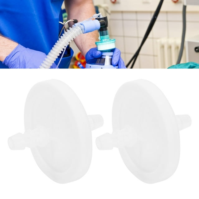 Filtro de micro disco Fugacal 2 piezas de succión de esputo para máquina de oxígeno