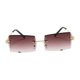 thumbnail image 5 of Gafas de sin borde de lentes de modernos para la playa de compras de viajes de viaje al aire libre Cofee de gradiente, 5 of 8