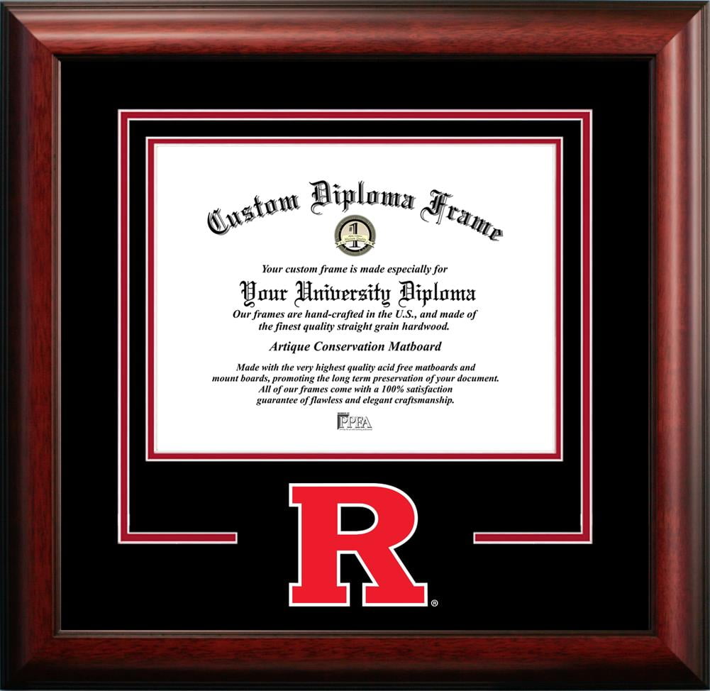 Landmark Publishing Rutgers University Diploma Frame 11w x 8.5h Spirit