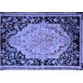 thumbnail image 1 of Ahgly Company Indoor Rectangle Medallion Blue French Area Rugs, 4' x 6', 1 of 4